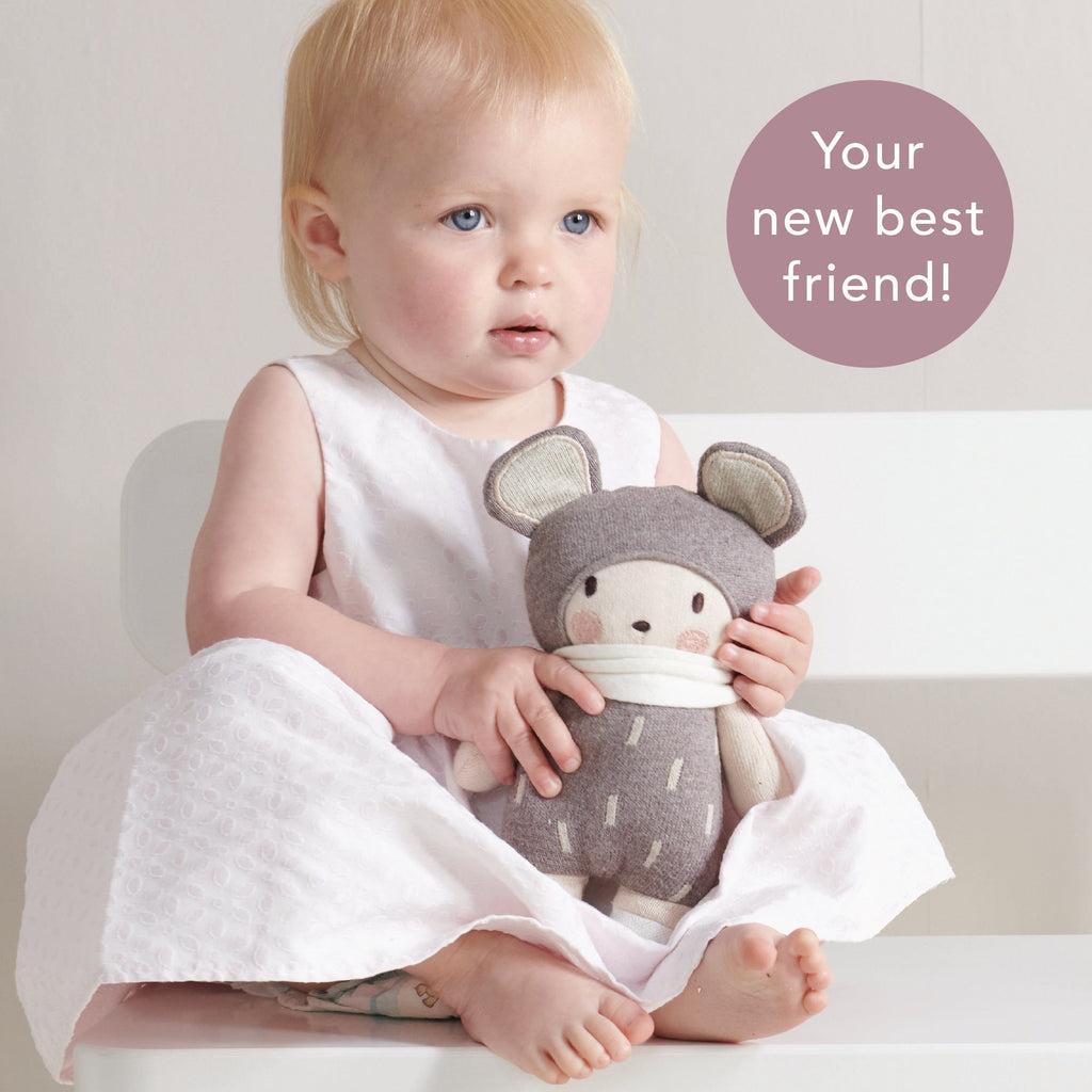 ThreadBear Design Baby Beau Knitted Doll