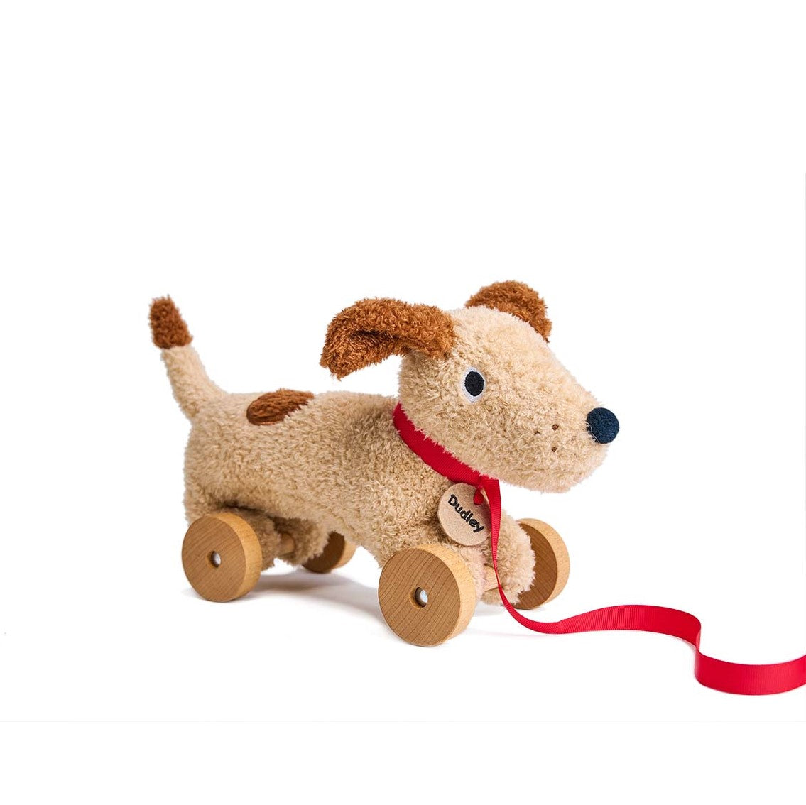 ThreadBear Design Dudley Pull Along Cuddly Dog