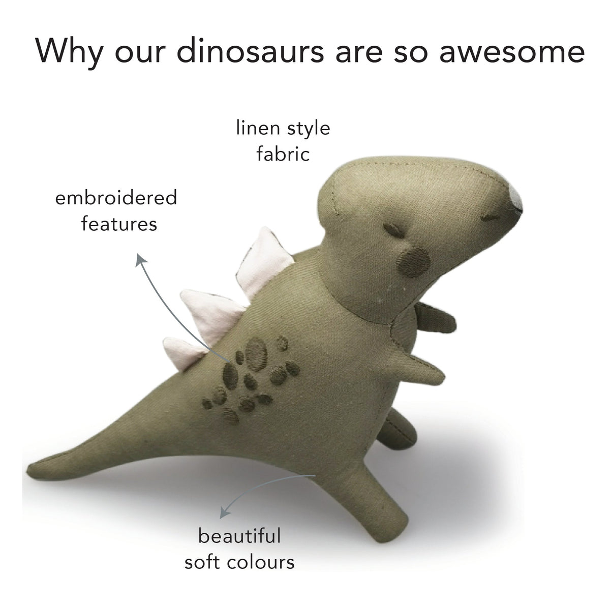 ThreadBear Design T-Rex Dinosaur Toy