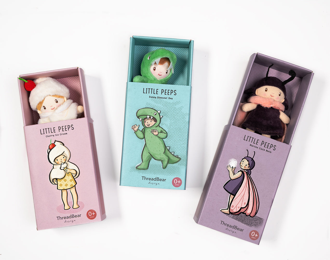 Threadbear Design Little Peeps Martha Cloth Moth