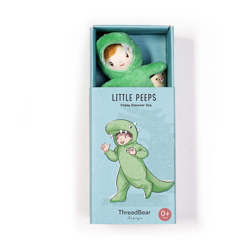 Threadbear Design Little Peeps Danny Dinosaur