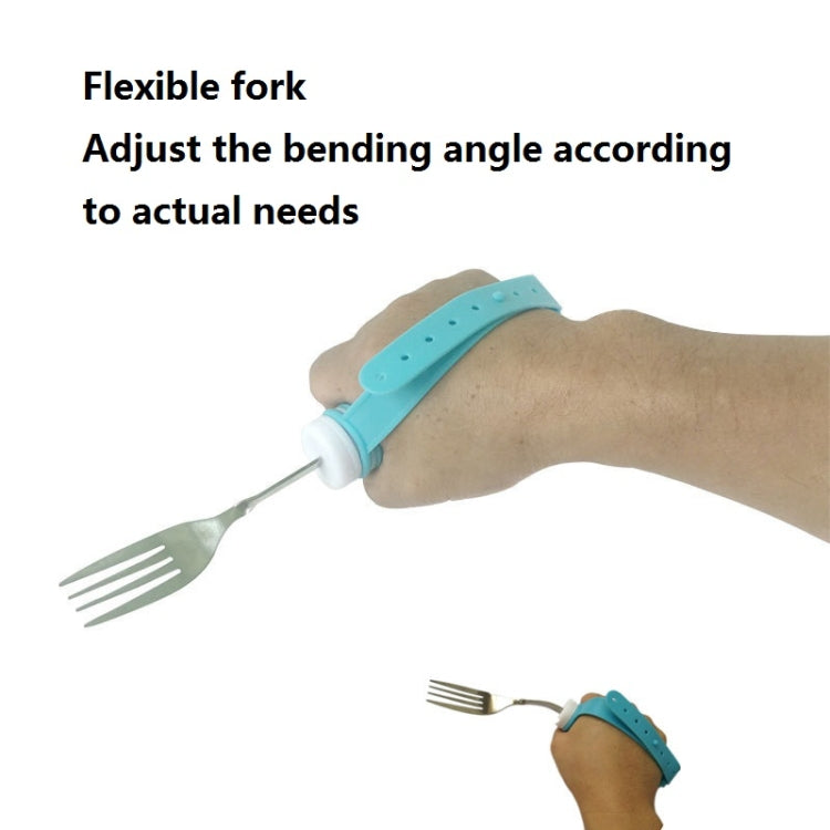 Anti-Shake Self-Service Fork For The Disabled & Elderly