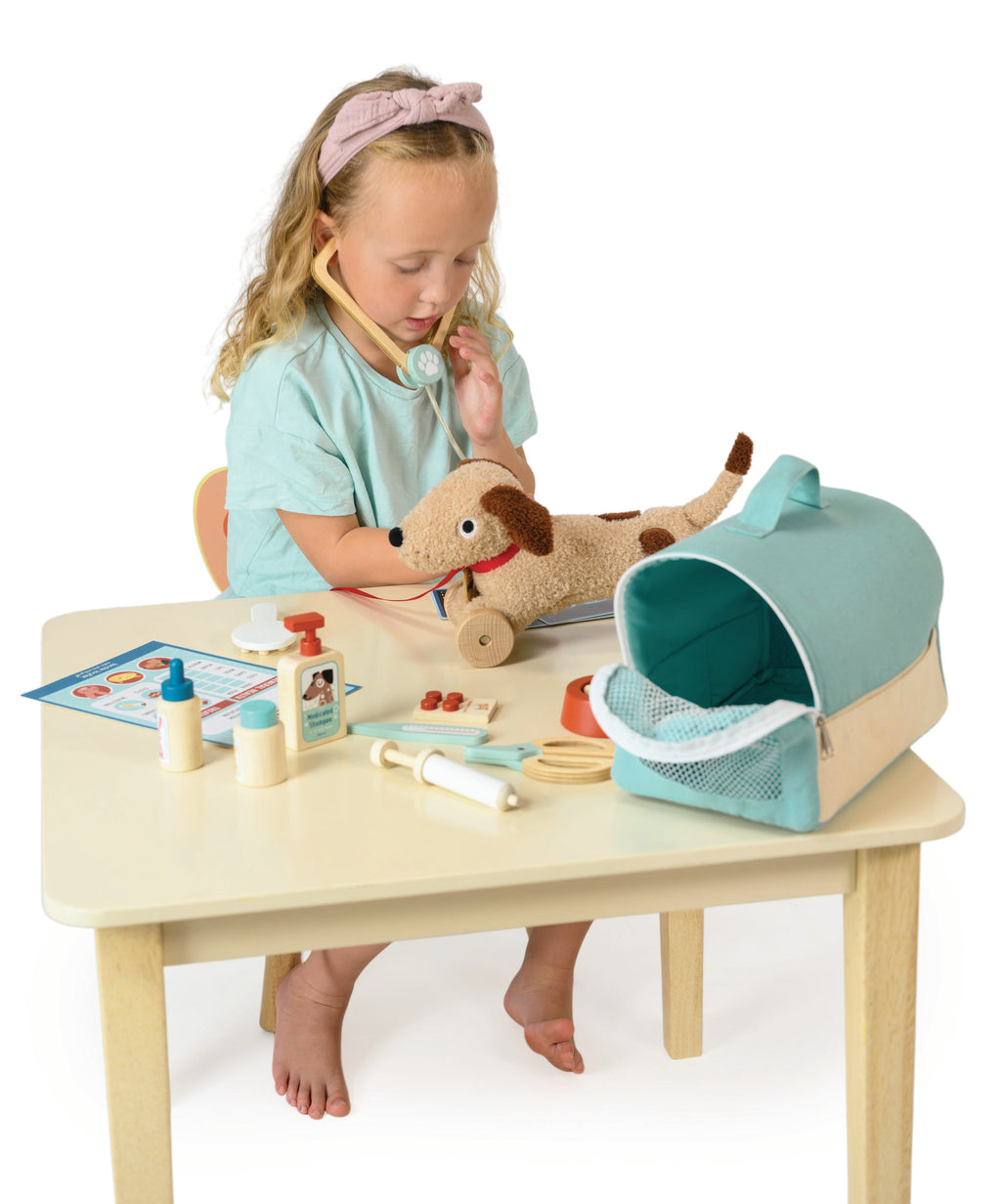 Wooden Animal Rescue Vet Playset