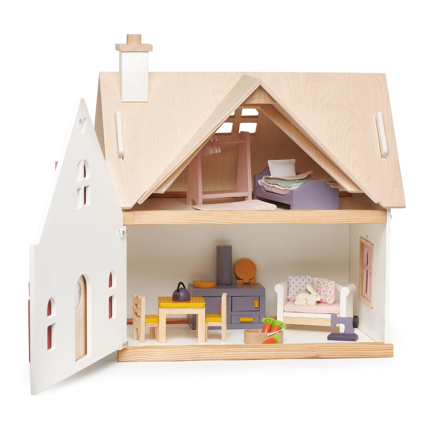 Cottontail Cottage Wooden Dolls House