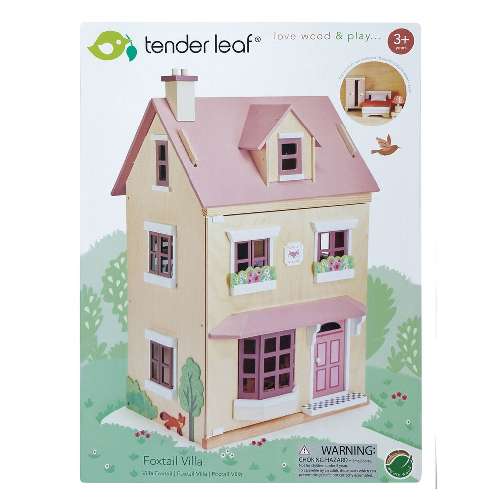Tender Leaf Toys Foxtail Villa Dolls House with Furniture