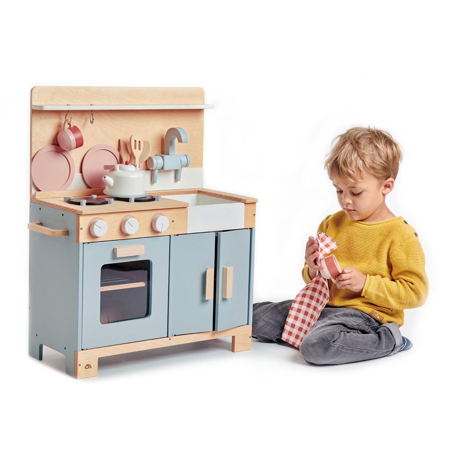 Wooden Home Kitchen Playset