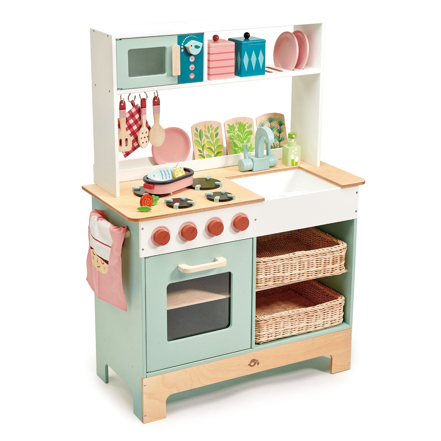 Wooden Kitchen Range Playset