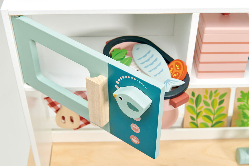 Wooden Kitchen Range Playset