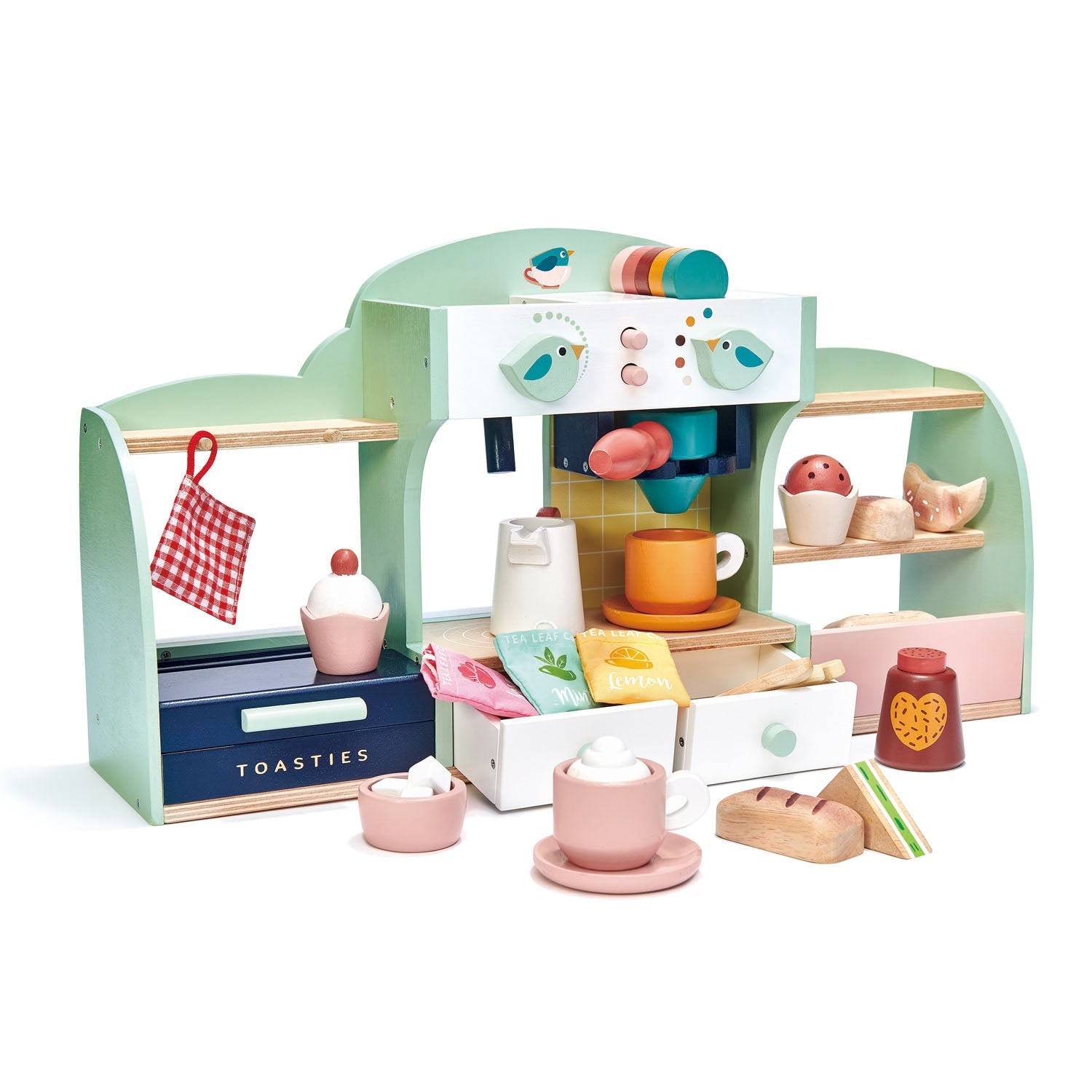 Wooden Bird's Nest Café Playset