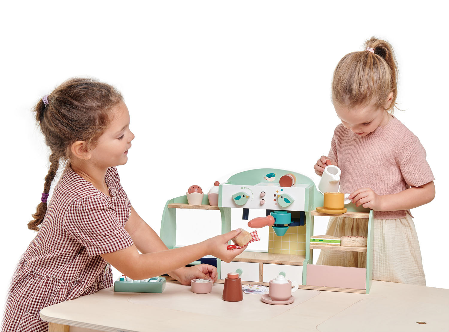 Wooden Bird's Nest Café Playset