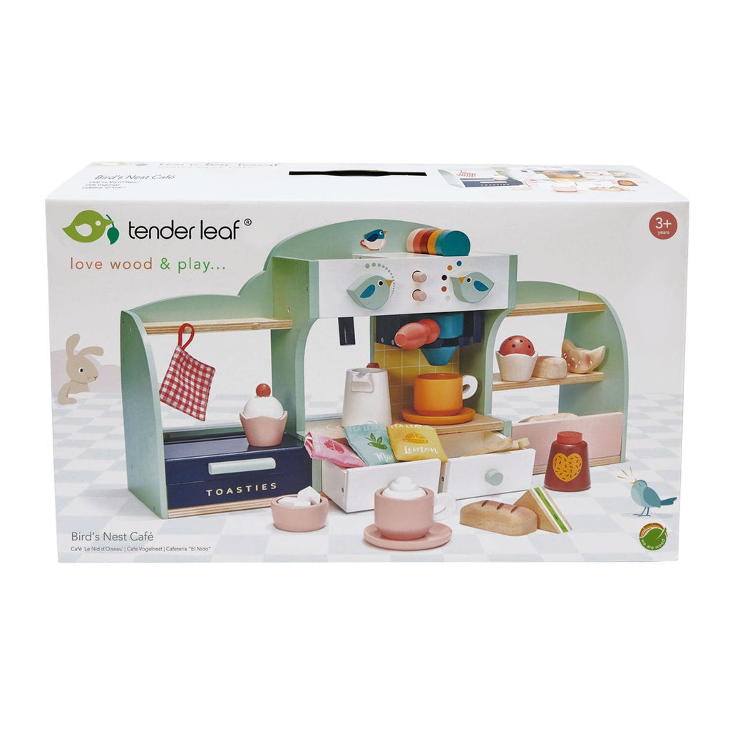 Wooden Bird's Nest Café Playset