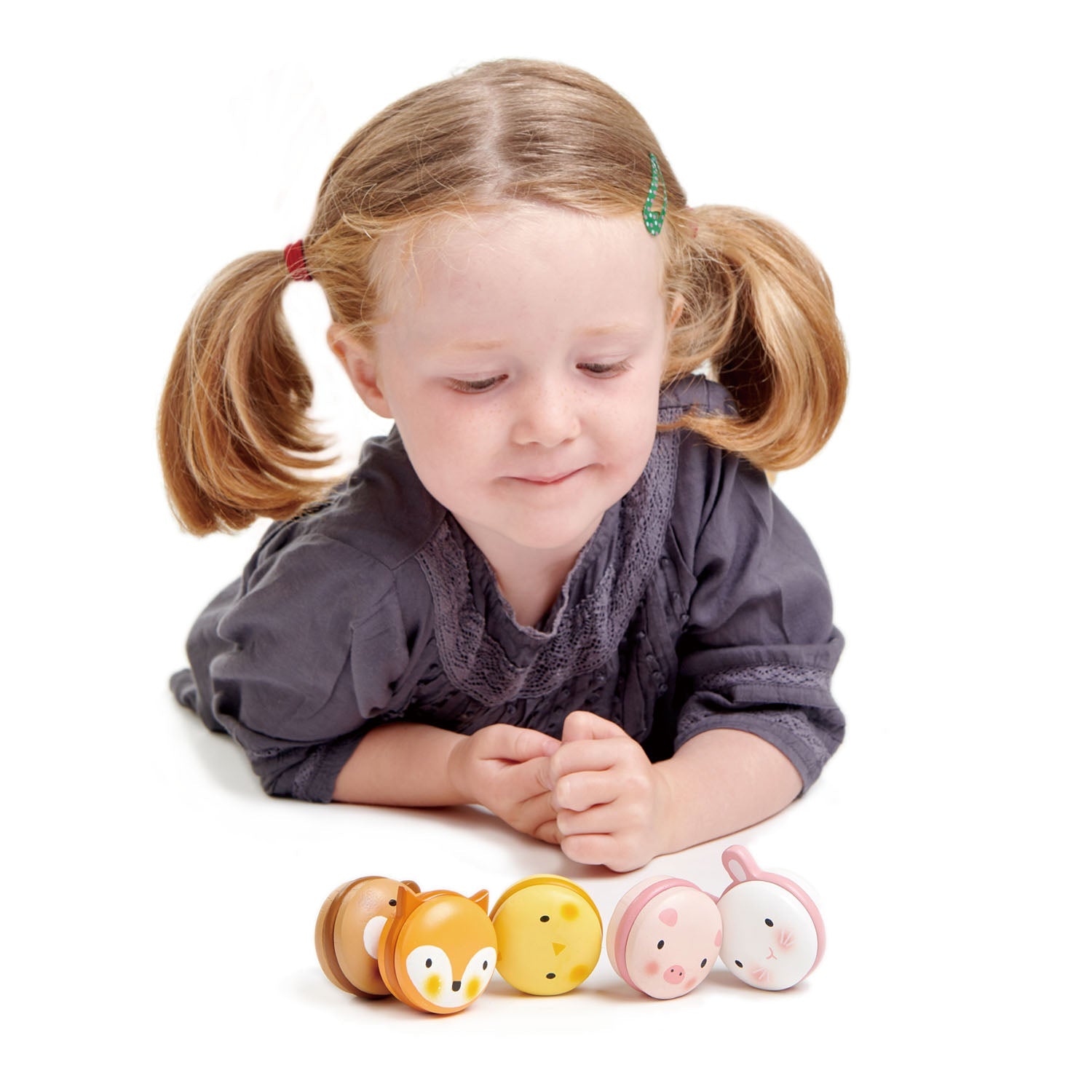 Tender Leaf Toys Wooden Animal Macarons
