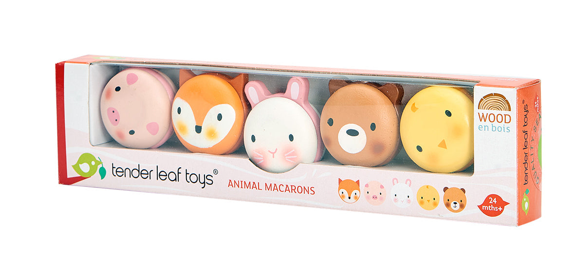 Tender Leaf Toys Wooden Animal Macarons