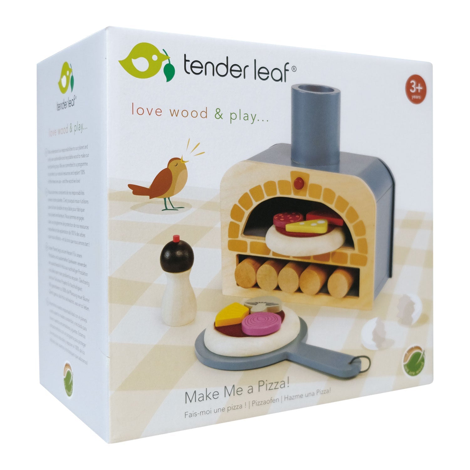 Tender Leaf Wooden Make Me A Pizza!
