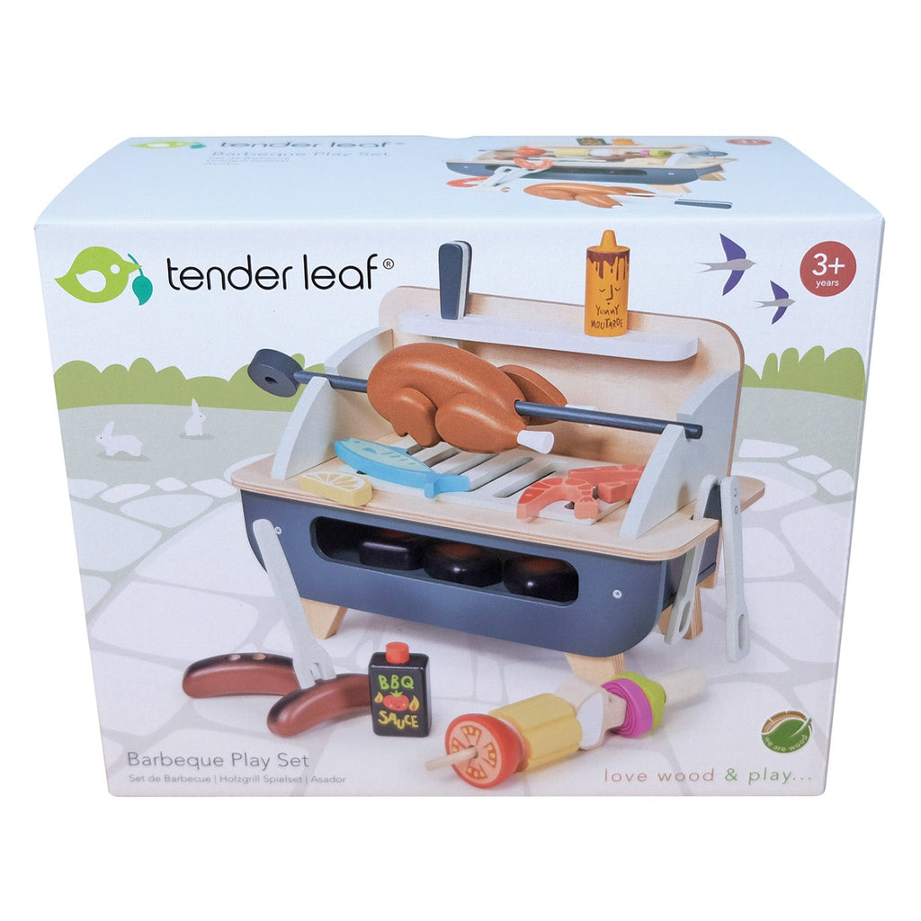 Wooden Barbeque Playset