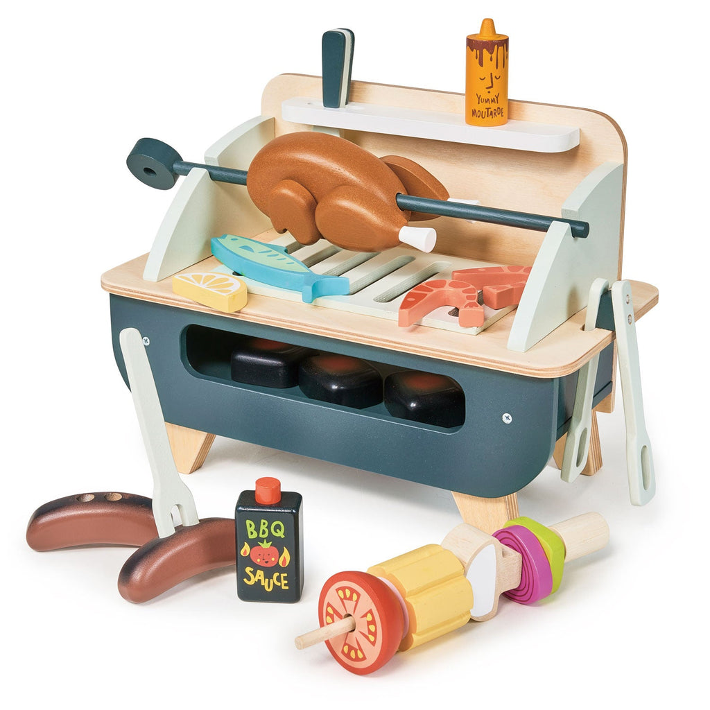 Wooden Barbeque Playset