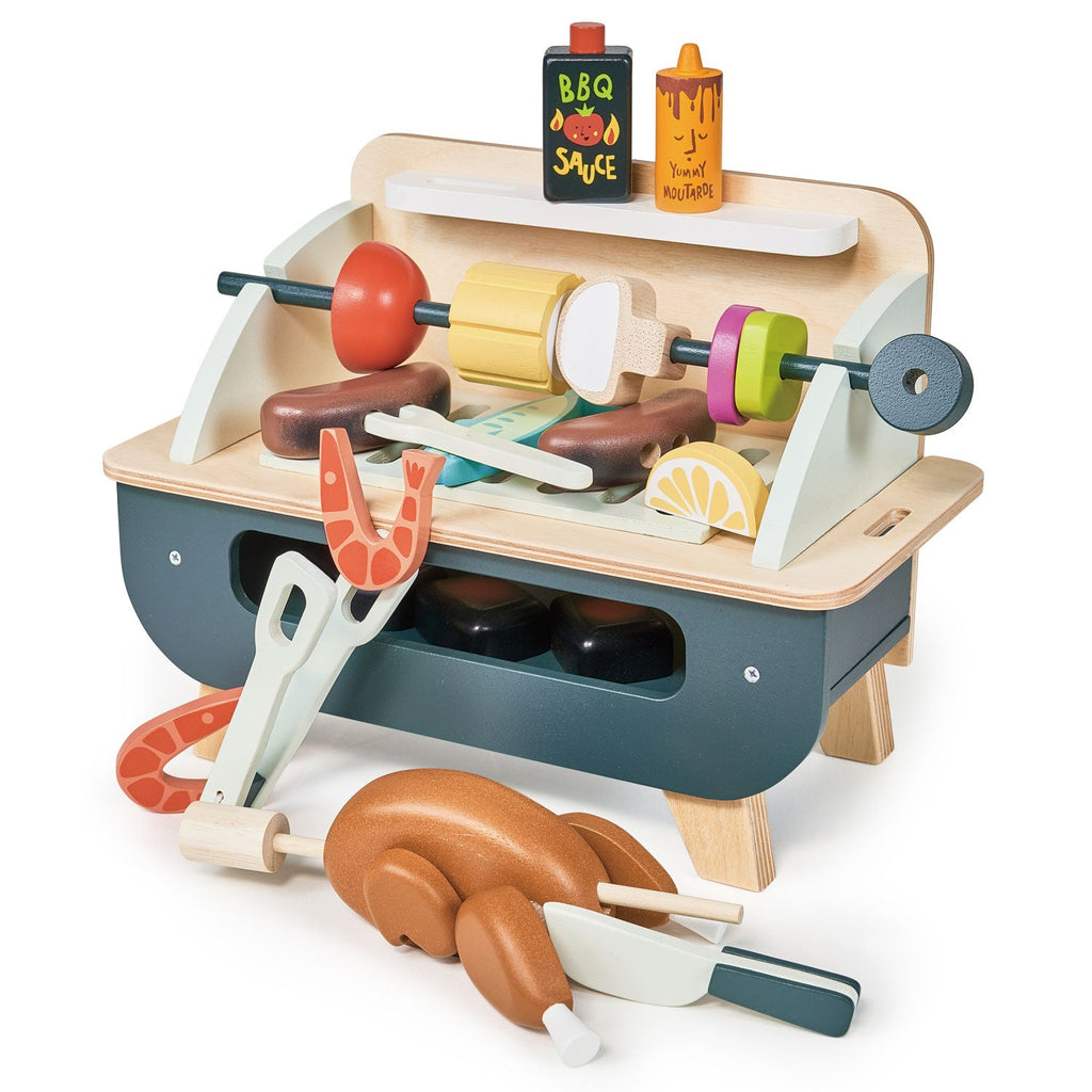 Wooden Barbeque Playset