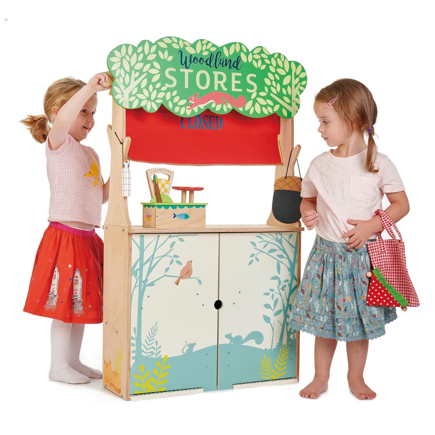 Wooden Reversible Woodland Stores & Theatre