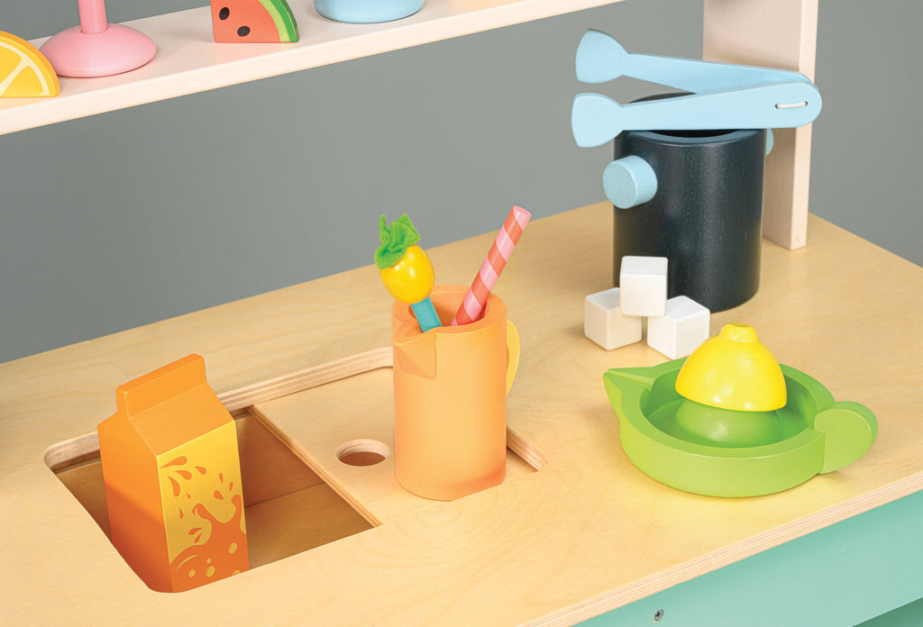 Wooden Drinks Trolley