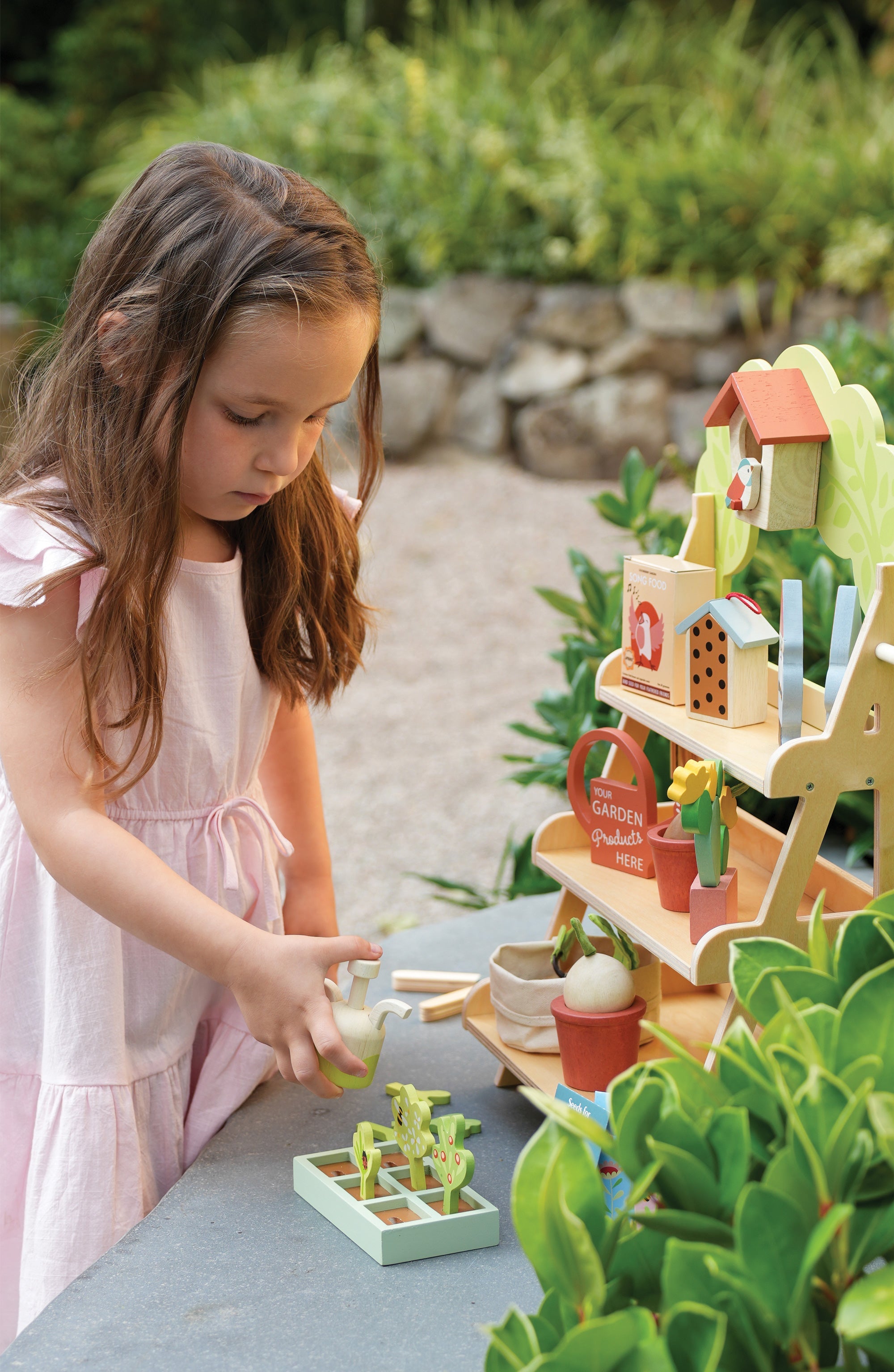 Wooden Garden Centre Playset