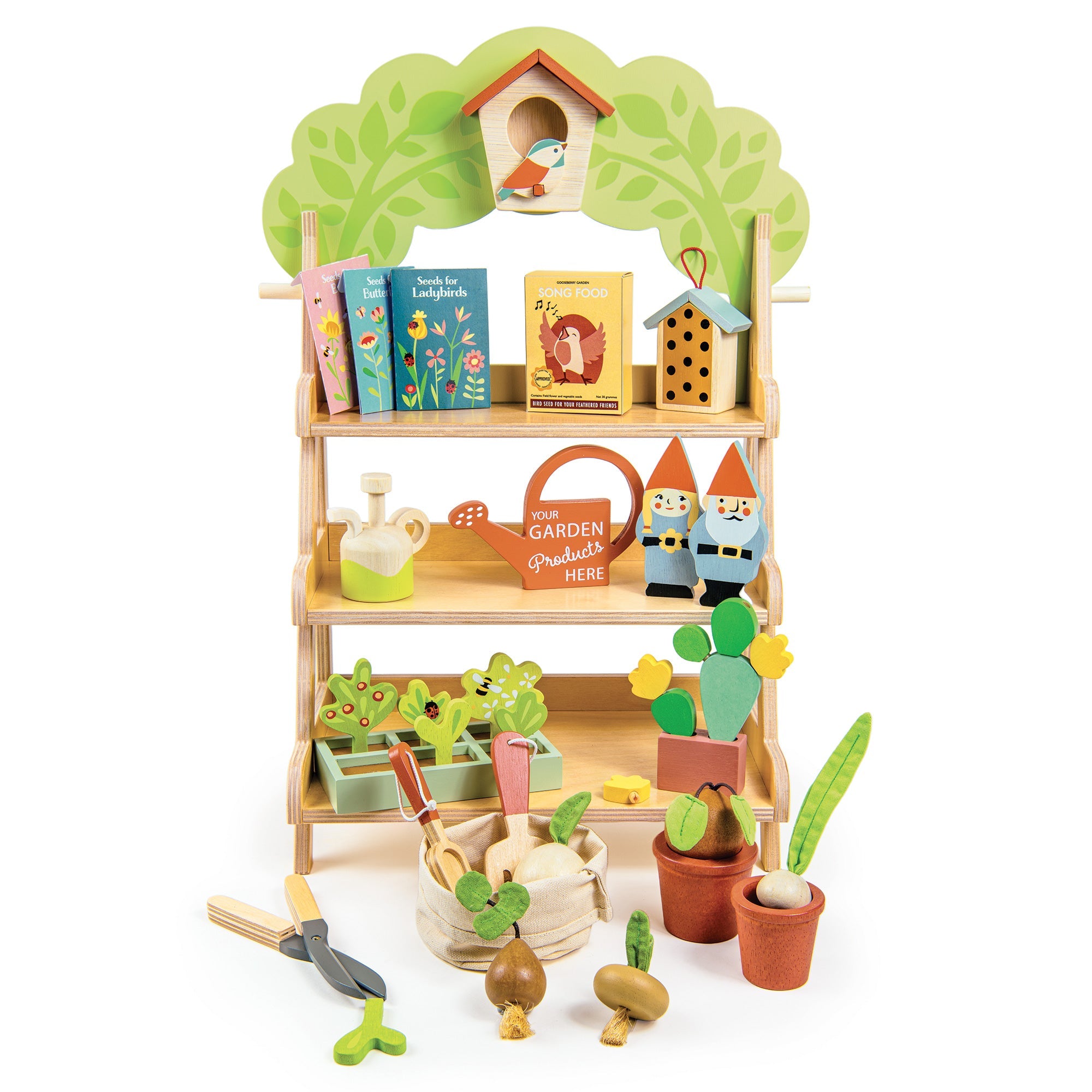 Wooden Garden Centre Playset