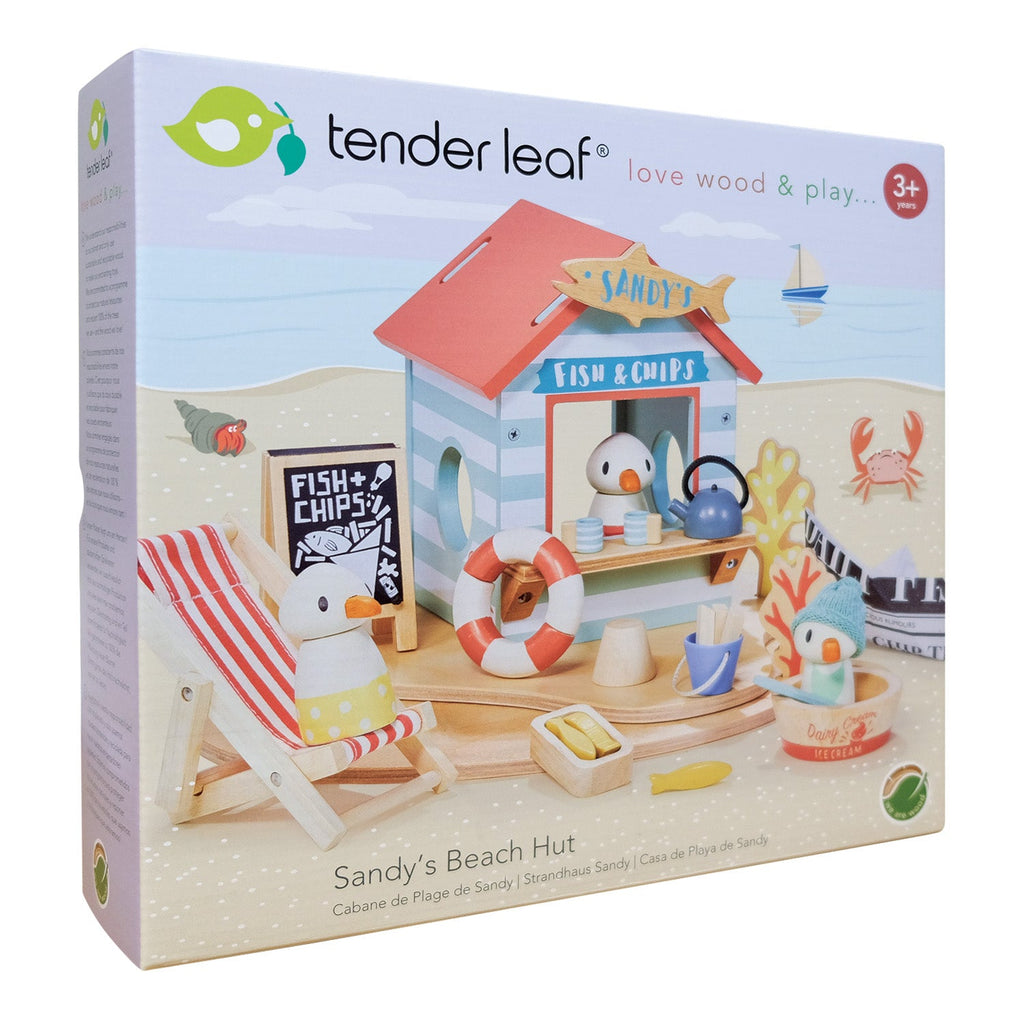 Wooden Sandy's Beach Hut Playset