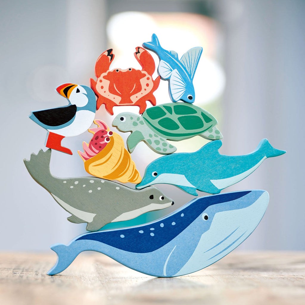 Coastal Creatures Shelf - Set of 10