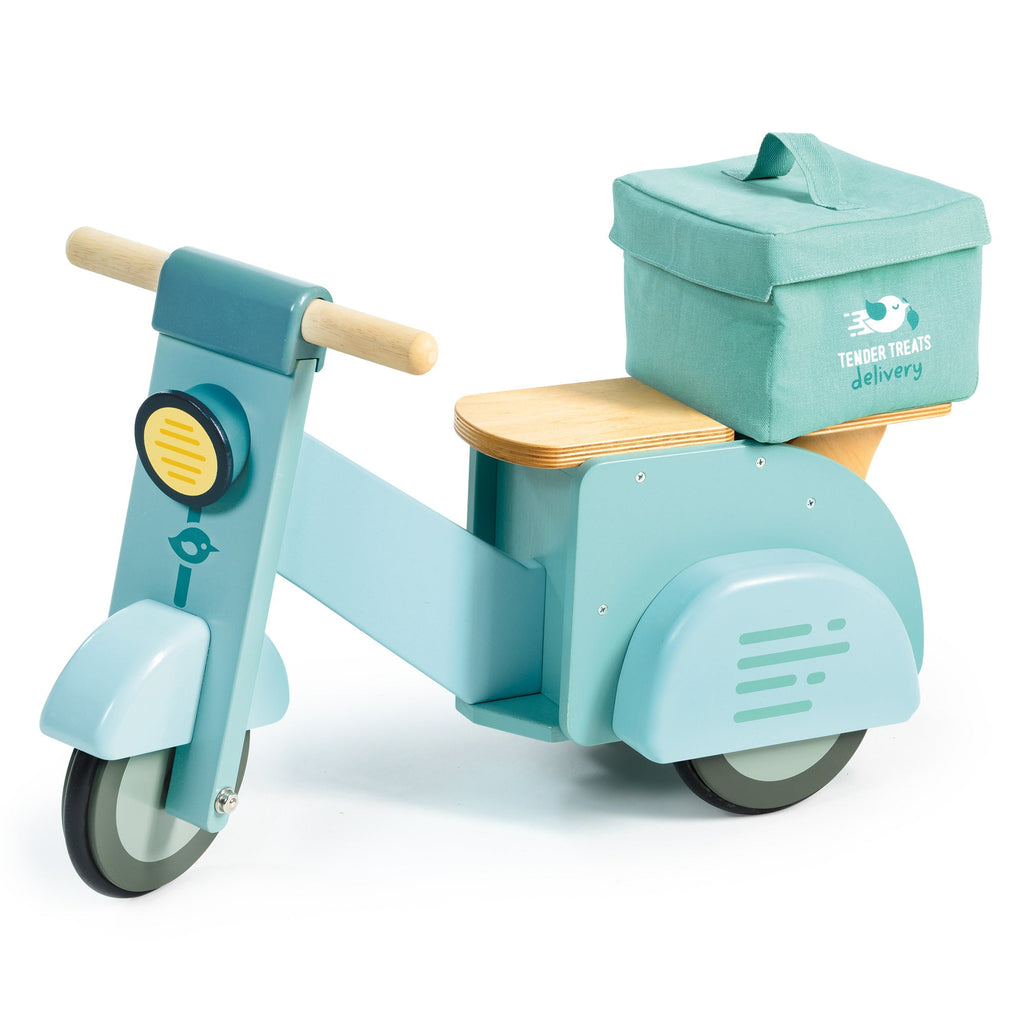 Wooden Delivery Scooter Ride-on Toy
