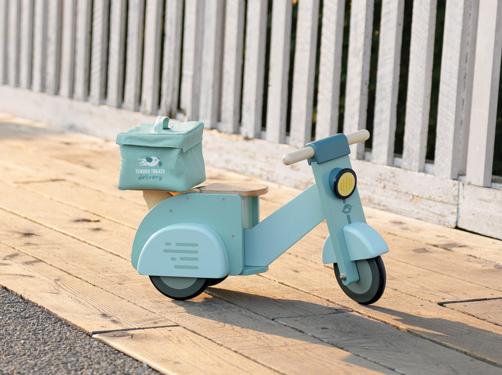 Wooden Delivery Scooter Ride-on Toy