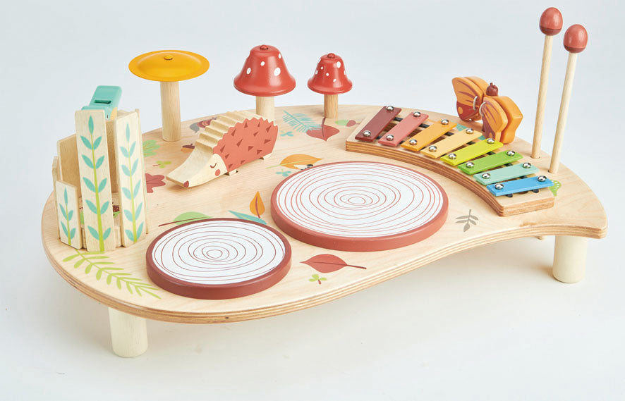 Wooden Music Table Playset