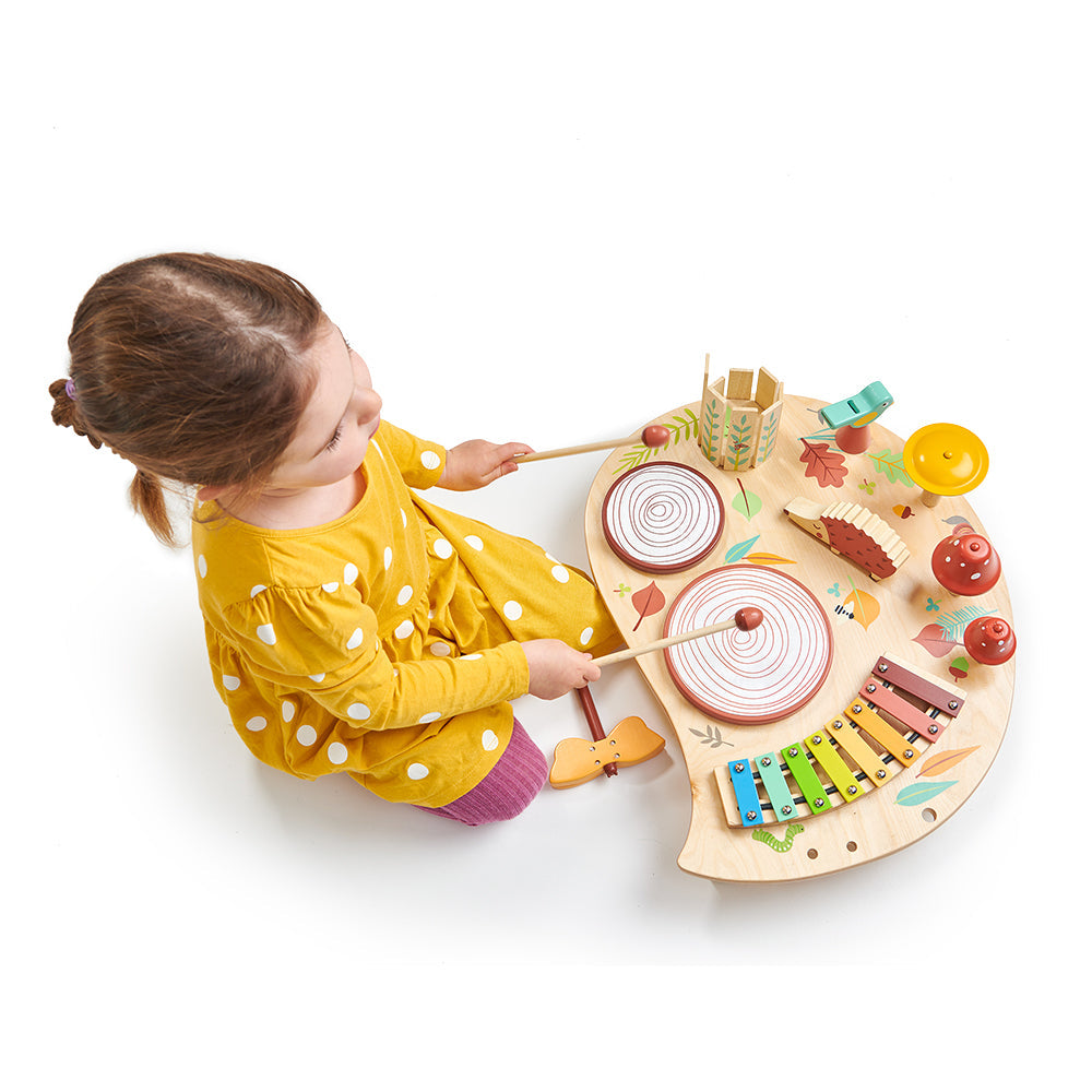 Wooden Music Table Playset