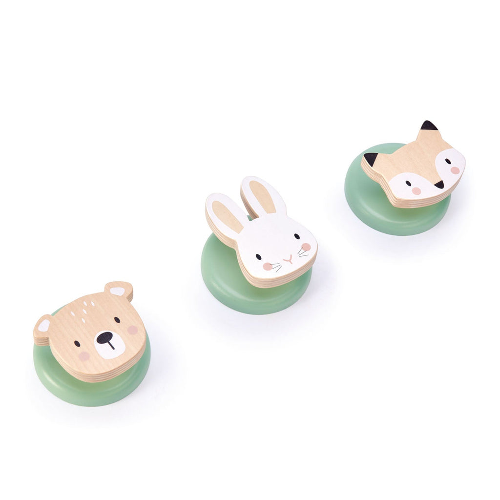 Tender Leaf Toys Set of 3 Forest Hooks
