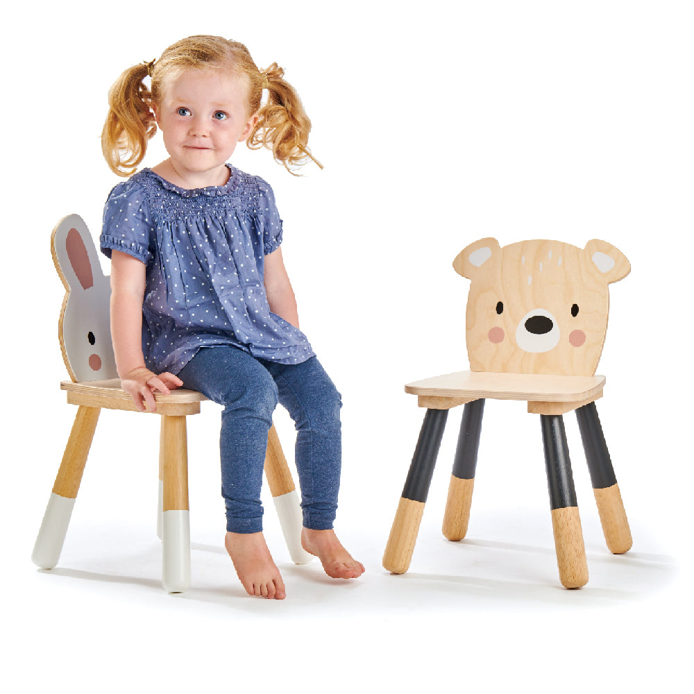 Tender Leaf Toys Wooden Forest Chair - Deer