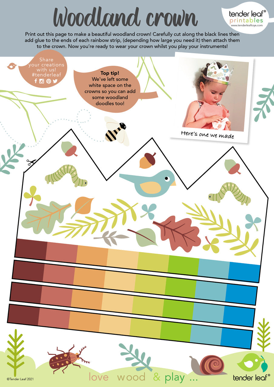 Wooden Music Table Playset