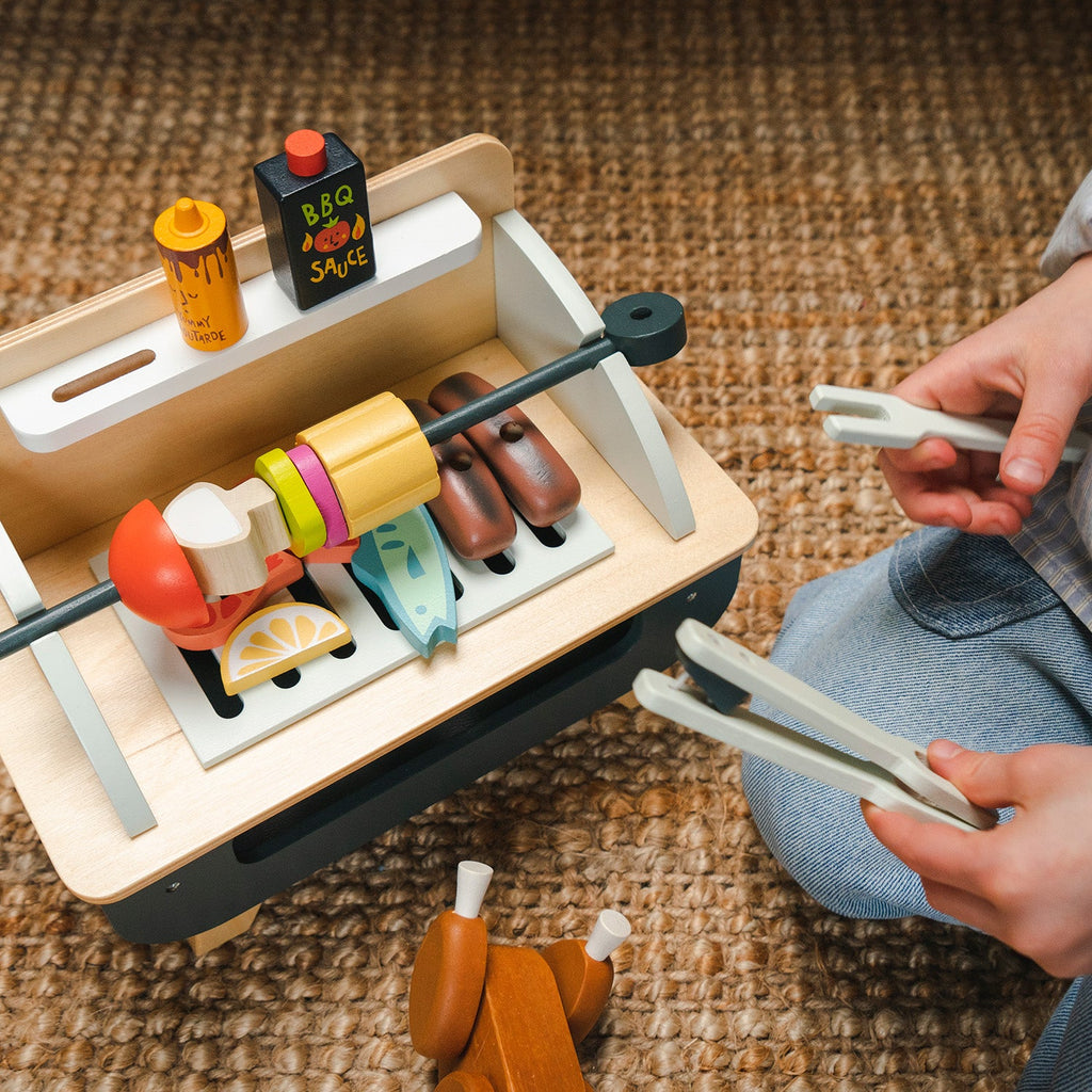 Wooden Barbeque Playset