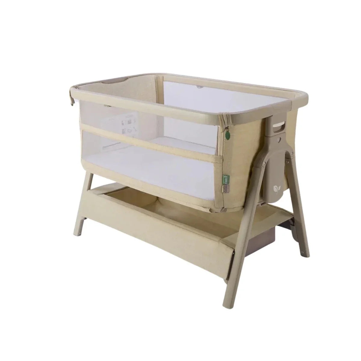 Tutti Bambini CoZee Zen Bedside Crib - Sand