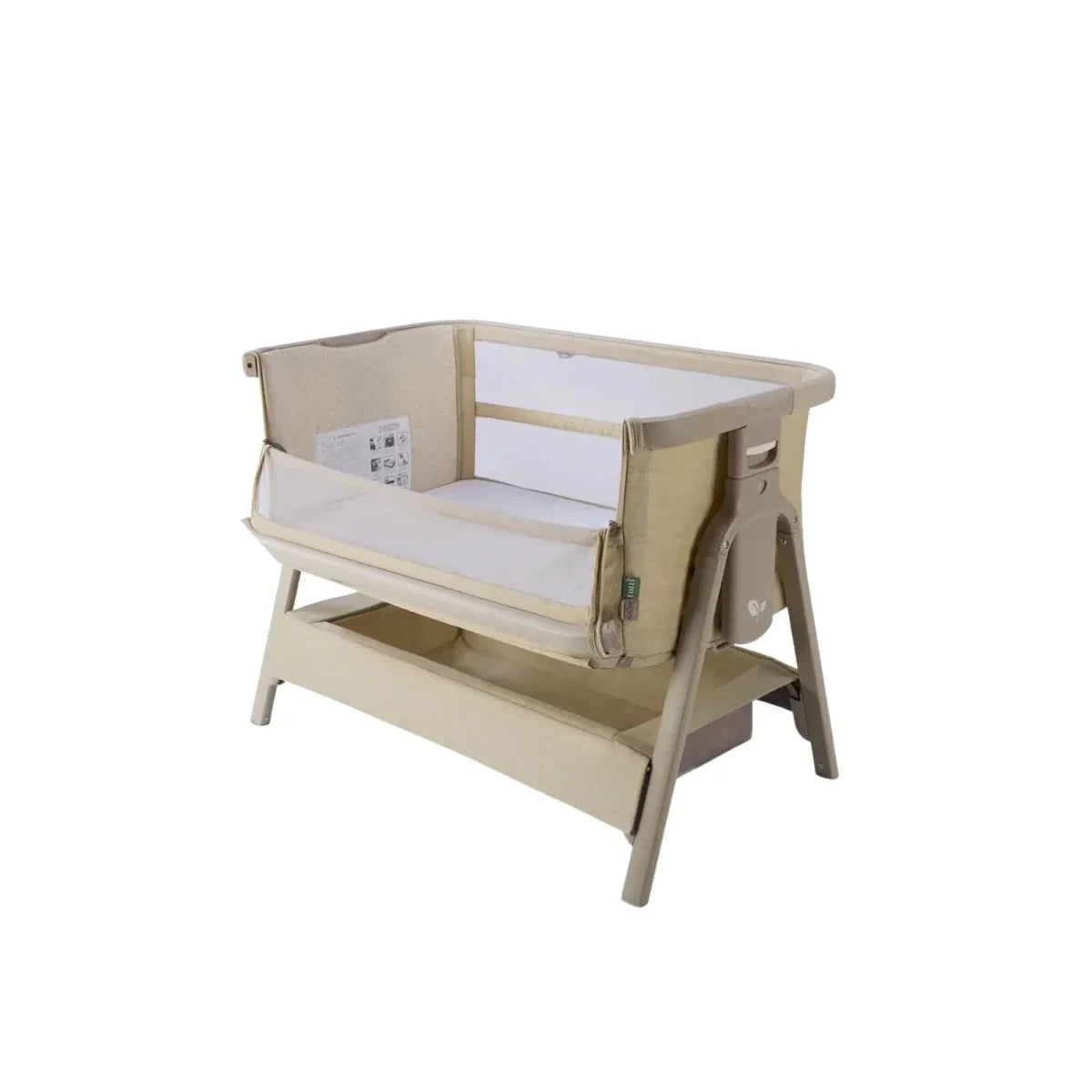 Tutti Bambini CoZee Zen Bedside Crib - Sand