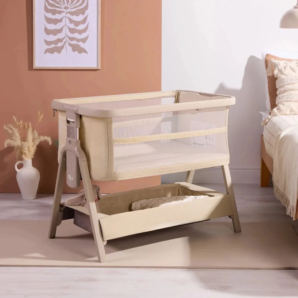 Tutti Bambini CoZee Zen Bedside Crib - Sand