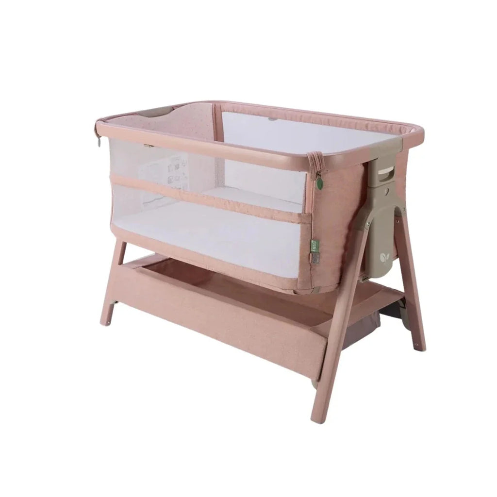 Tutti Bambini CoZee Zen Bedside Crib - Blush