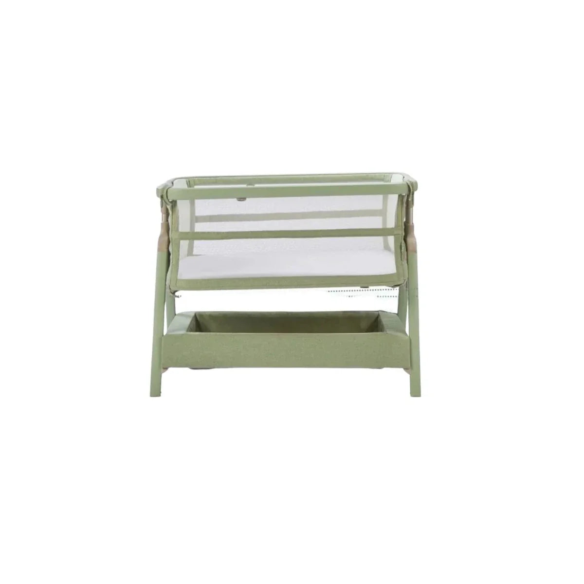 Tutti Bambini CoZee Zen Bedside Crib - Eucalyptus