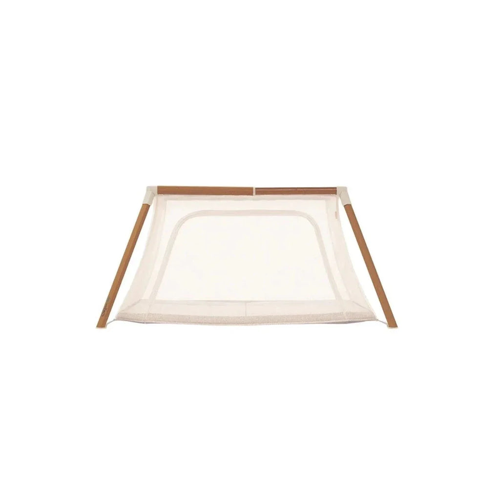 Tutti Bambini CoZee Go Day & Night Playpen - Scandinavian Walnut/Ecru