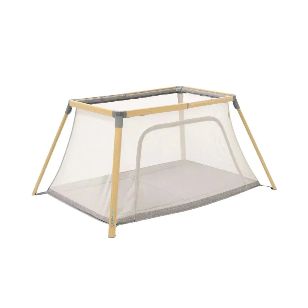 Tutti Bambini CoZee Go Day & Night Playpen - Oak/Charcoal