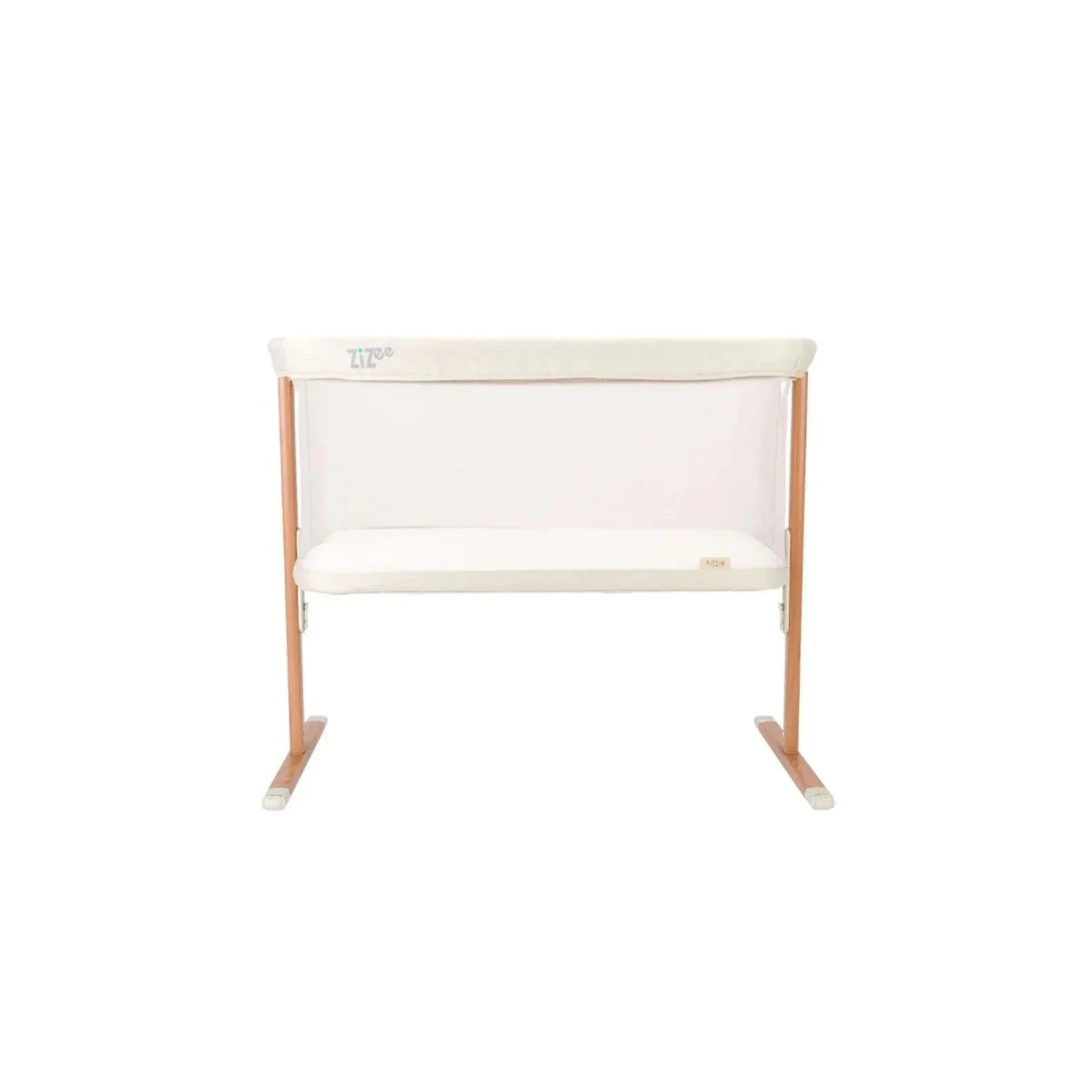 Tutti Bambini ZiZee Essential Crib - Scandinavian Walnut/Ecru