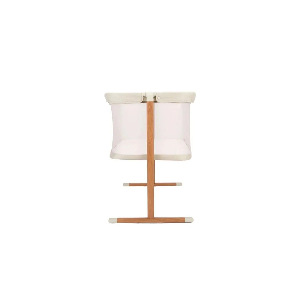 Tutti Bambini ZiZee Essential Crib - Scandinavian Walnut/Ecru