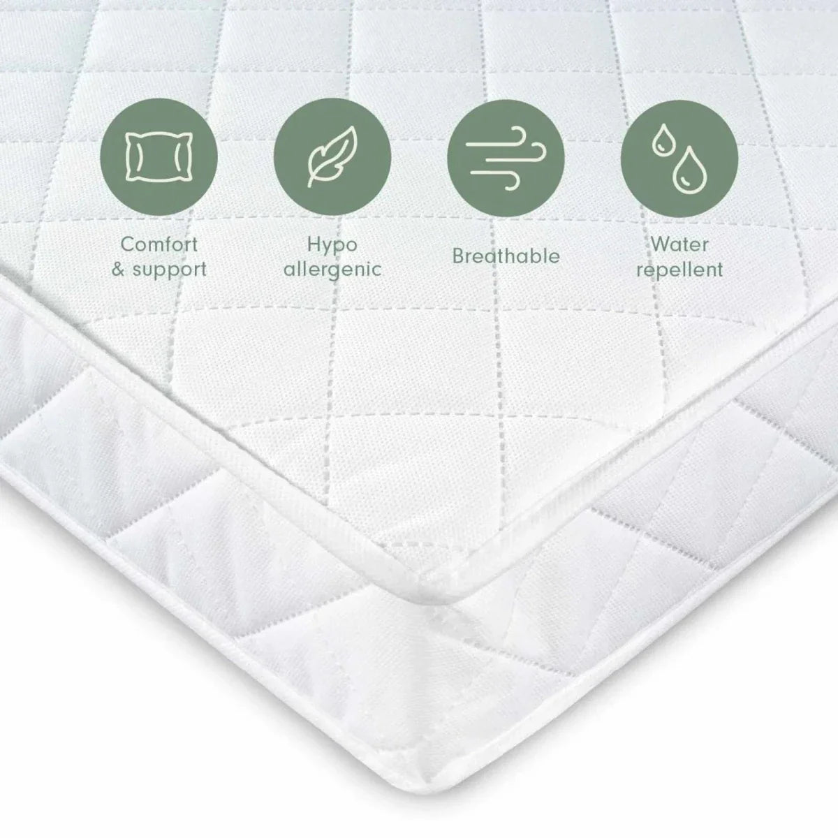 Tutti Bambini Pocket Sprung Cot Mattress - 60 x 120cm
