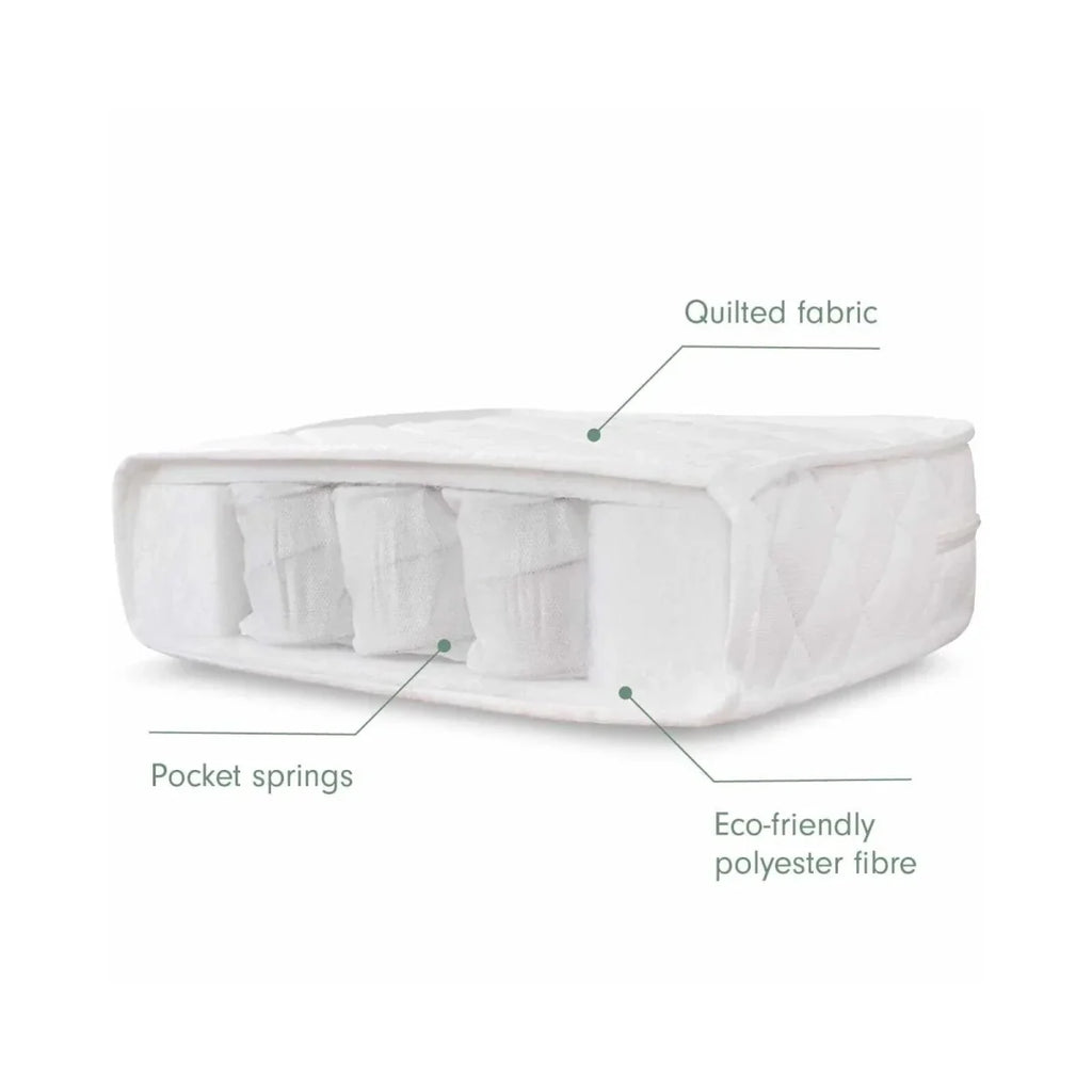 Tutti Bambini Pocket Sprung Cot Mattress - 60 x 120cm