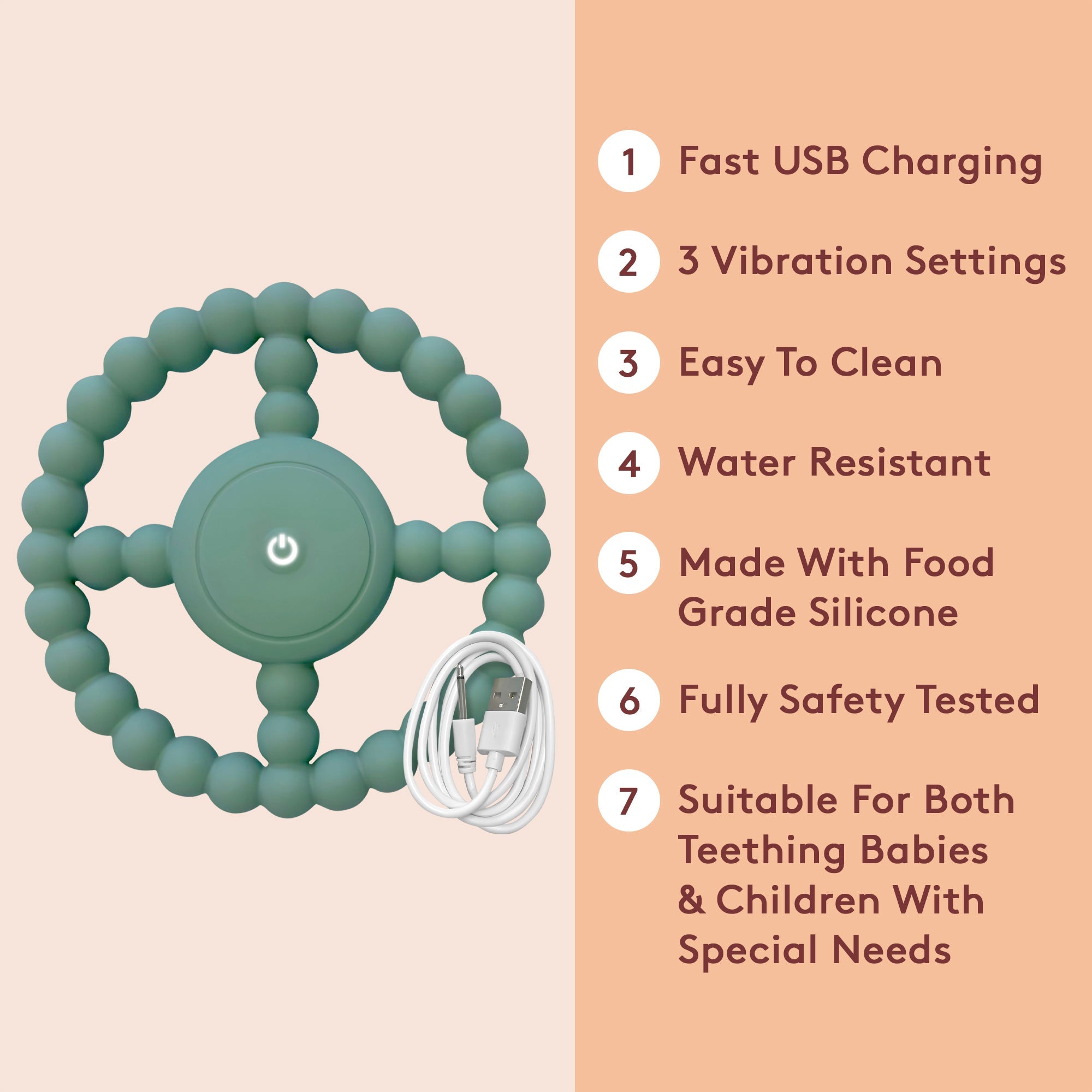 Vibrating Sensory Chew Toy