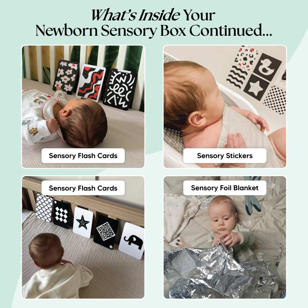 Priya & Peanut Newborn Sensory Box (0-6+ Months)