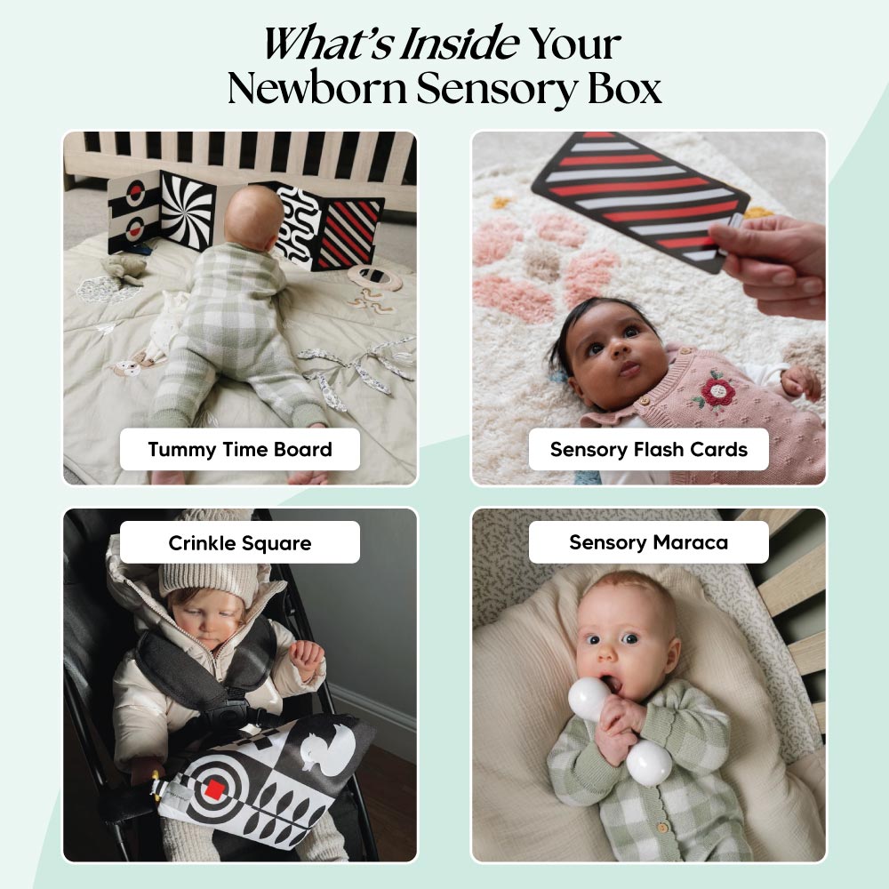 Priya & Peanut Newborn Sensory Box (0-6+ Months)