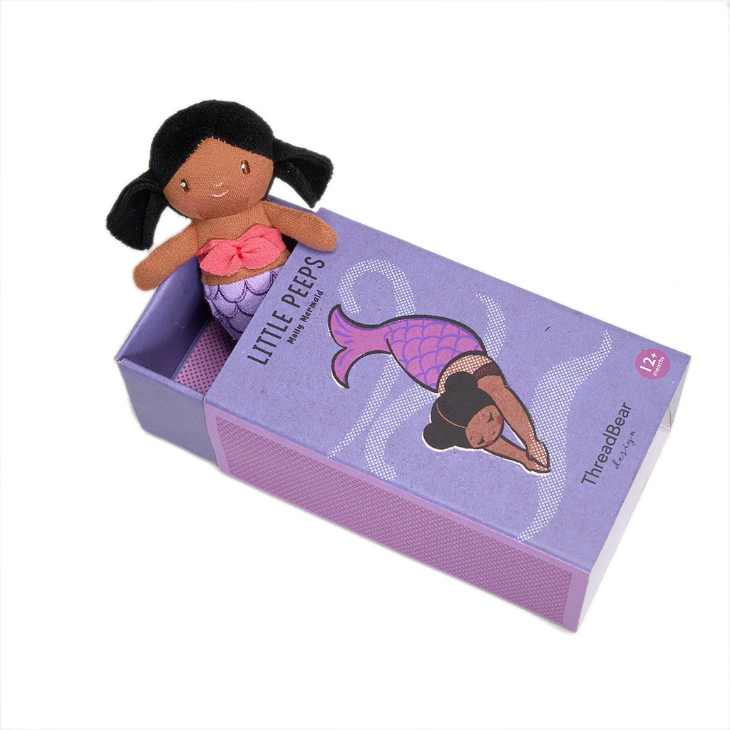 Threadbear Design Little Peeps Molly Mermaid